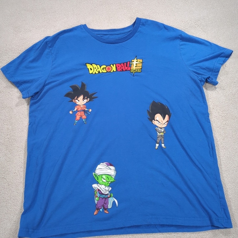 Dragon Ball Super‎ Shirt Mens XL Anime Goku Vegeta Piccolo Shenron Toei Animat